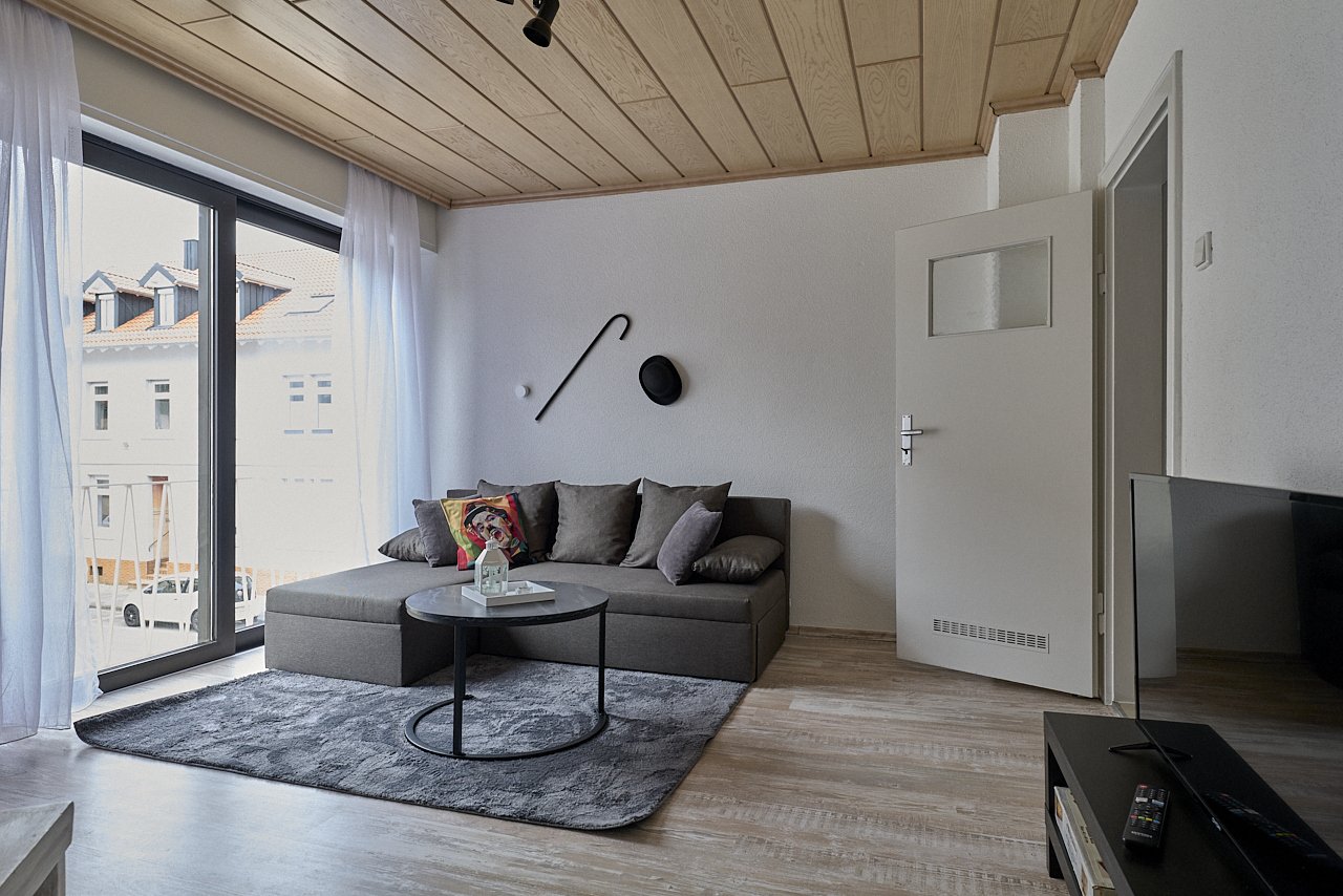 Voll möblierte Wohnung in Grünwinkel auch für kurze Zeit.