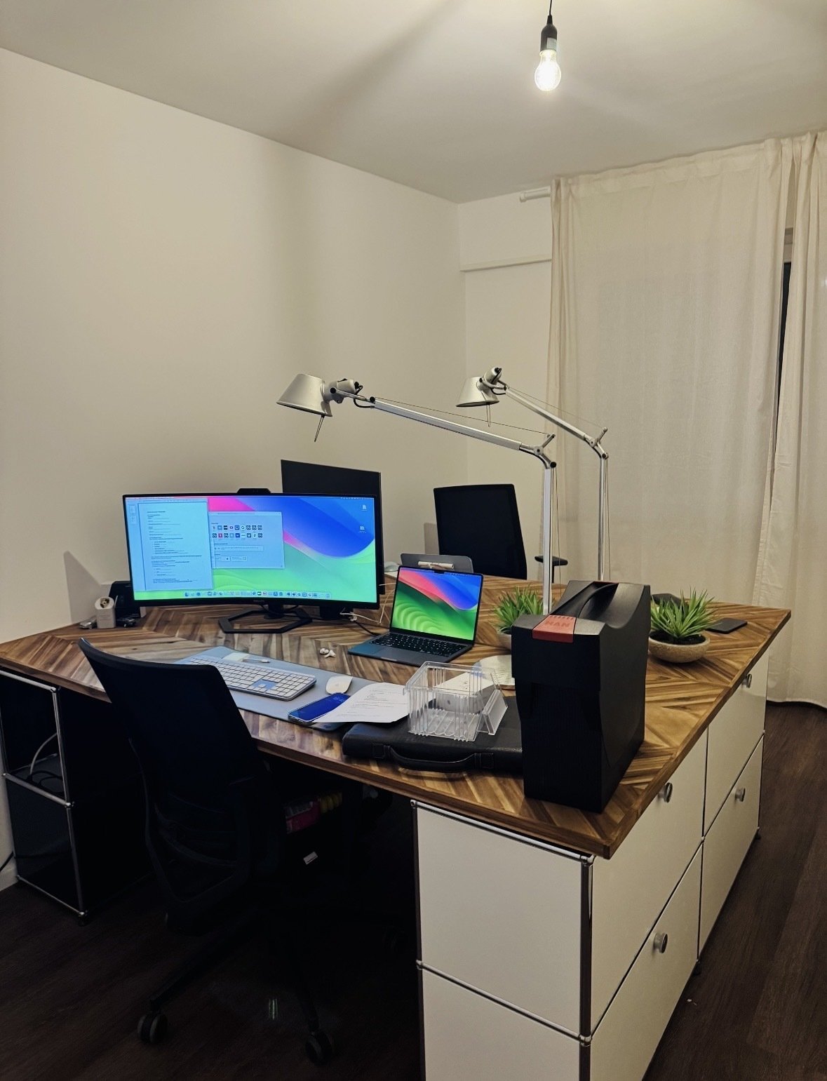 Arbeitszimmer, eingerichtet Arbeitszimmer, eingerichtet